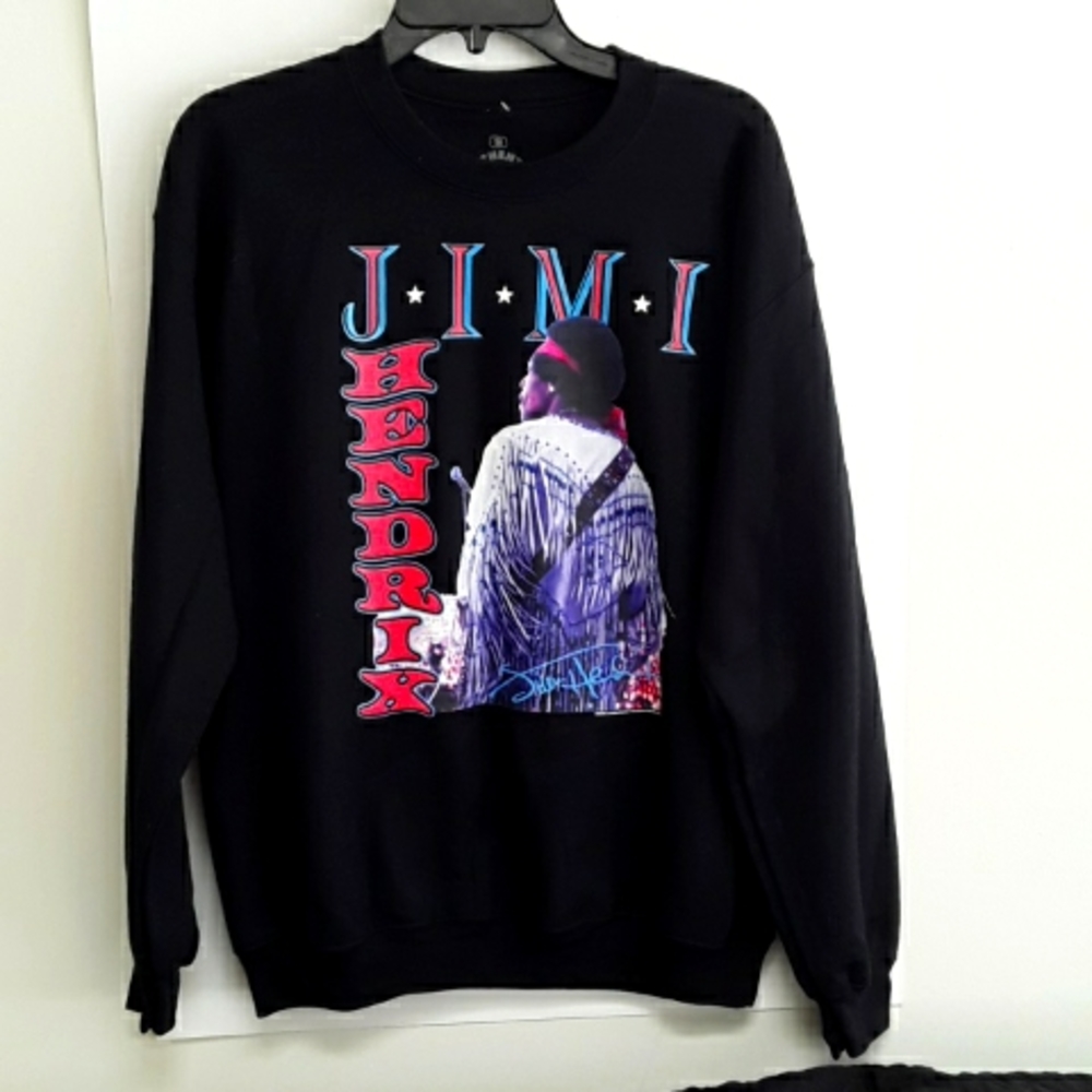 Jimi Hendrix Authentic Unisex Sweatshirt Size Medium